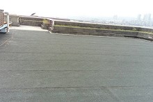 內湖舊宗路屋頂防水熱熔毯防水